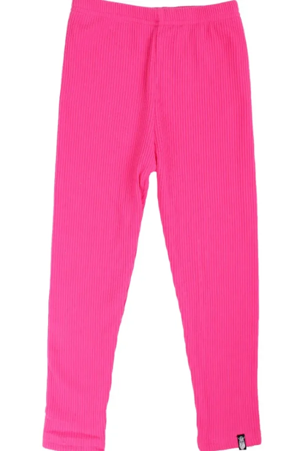 ESS - Danewarm Fleece Leggings Pink Rust