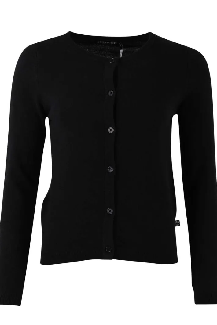 ess__forget_me_not_merino_2-3.webp ESS - Forget me not Merino Cardigan Black