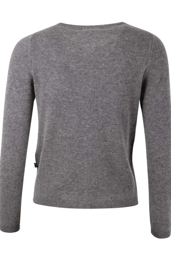 ESS - Forget me not Merino Cardigan Heather Grey