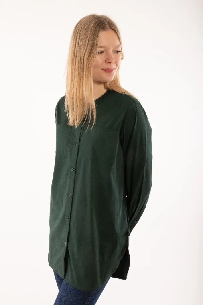 ess__joy_poplin_shirt_bla_8-1.webp ESS - Joy Poplin Shirt Black green