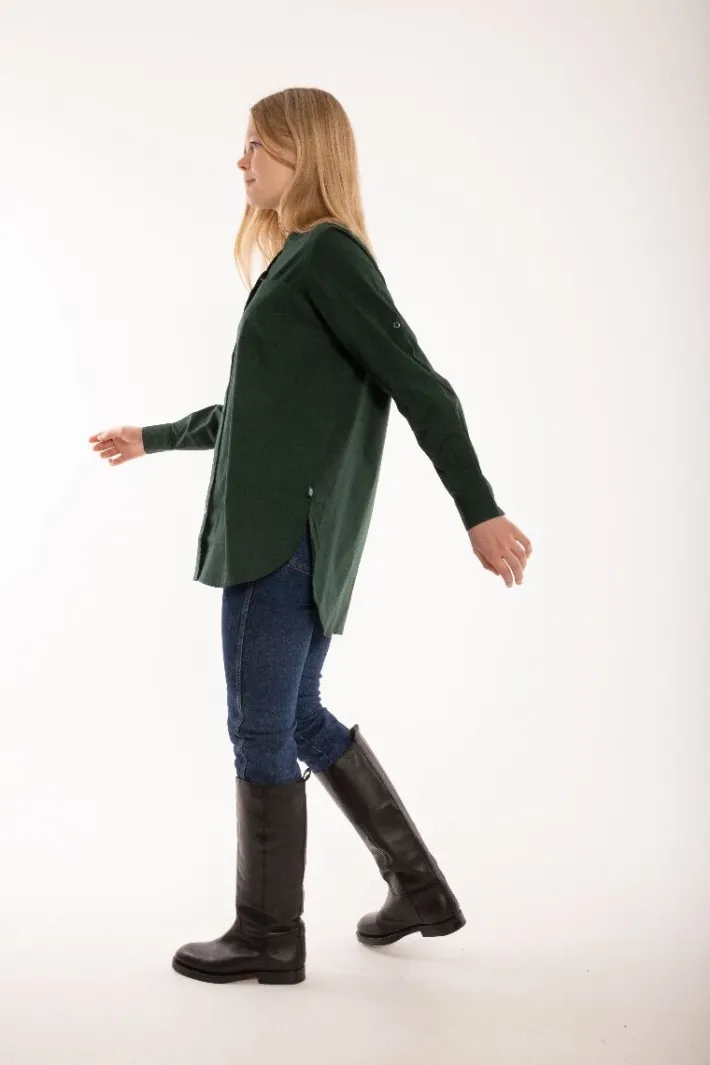 ess__joy_poplin_shirt_bla_9.webp ESS - Joy Poplin Shirt Black green