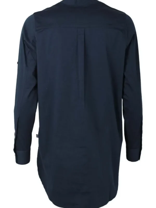 ESS - Joy Poplin Shirt Navy