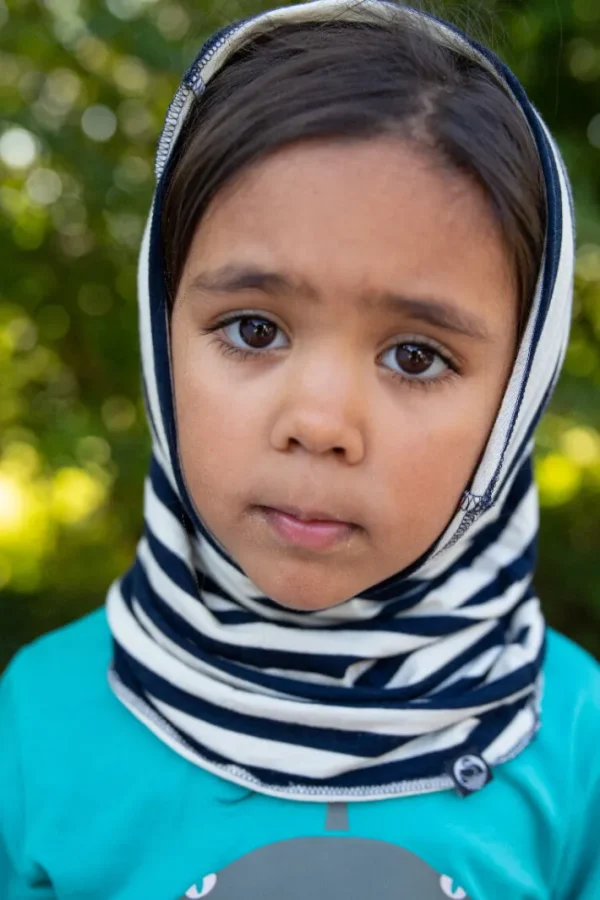 ESS - Kids Wool Neckwarmer Navy/Chalk