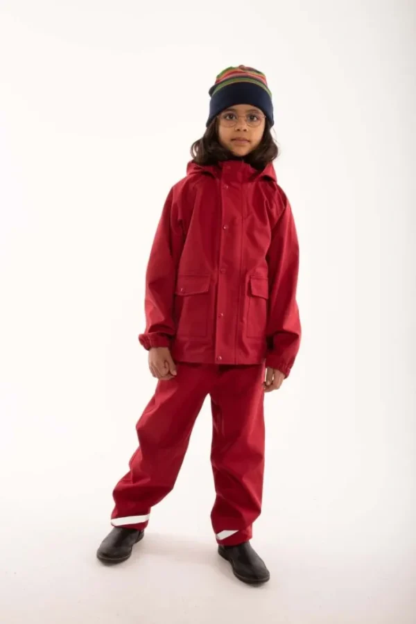 ESS - Lille Sky Rain Set Dark Red