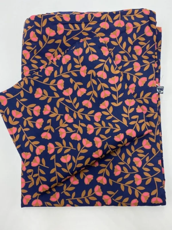 ESS - ORGANIC Danebedlinen AdultX Navy FLEURIE