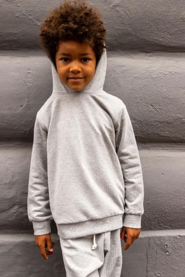 ESS - ORGANIC Danefruit Hoodie Heather Grey