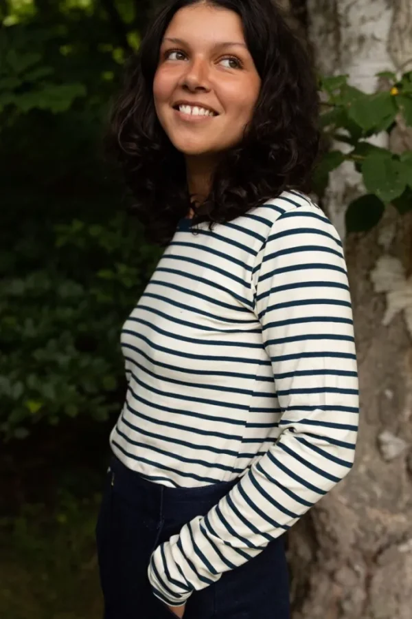 ESS - ORGANIC Danemakker LS Dark Navy/Chalk