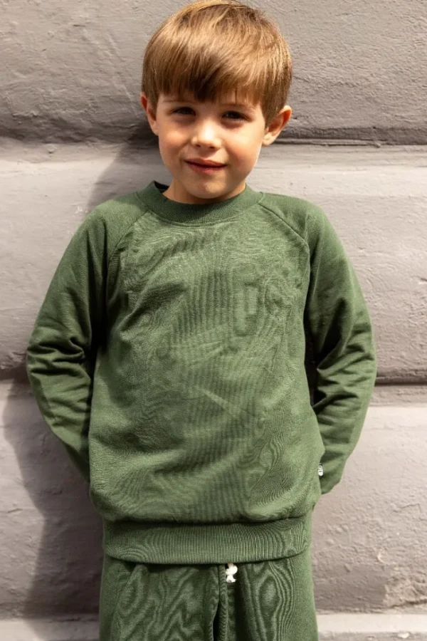 ESS - ORGANIC Danemineral Sweater Army