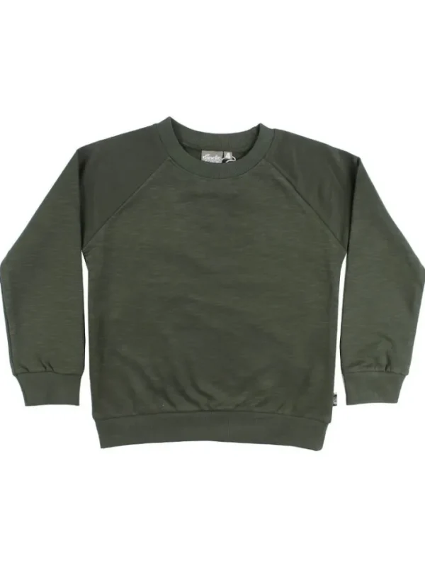ESS - ORGANIC Danemineral Sweater Army
