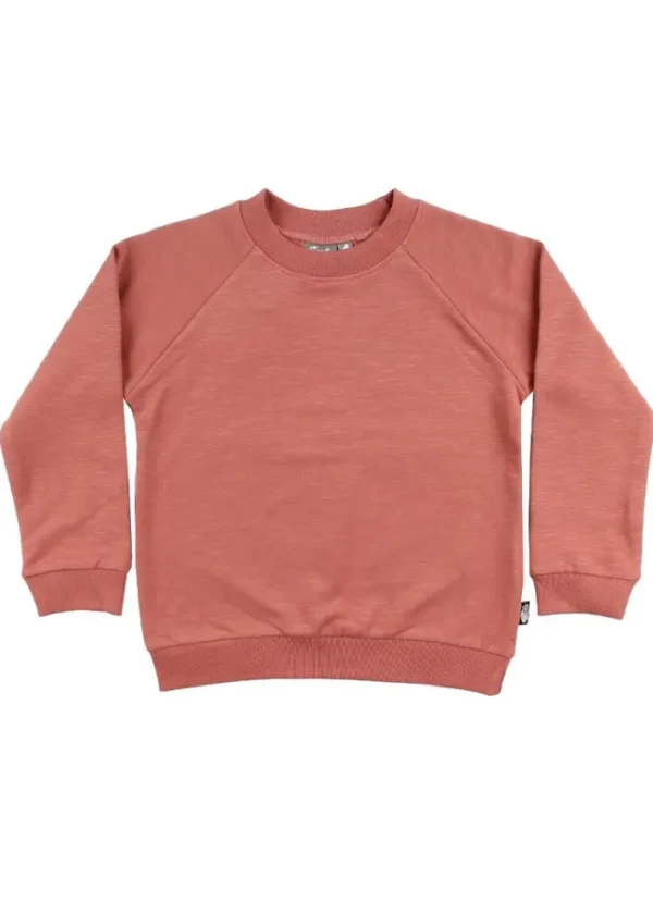 ESS - ORGANIC Danemineral Sweater Grey Rose