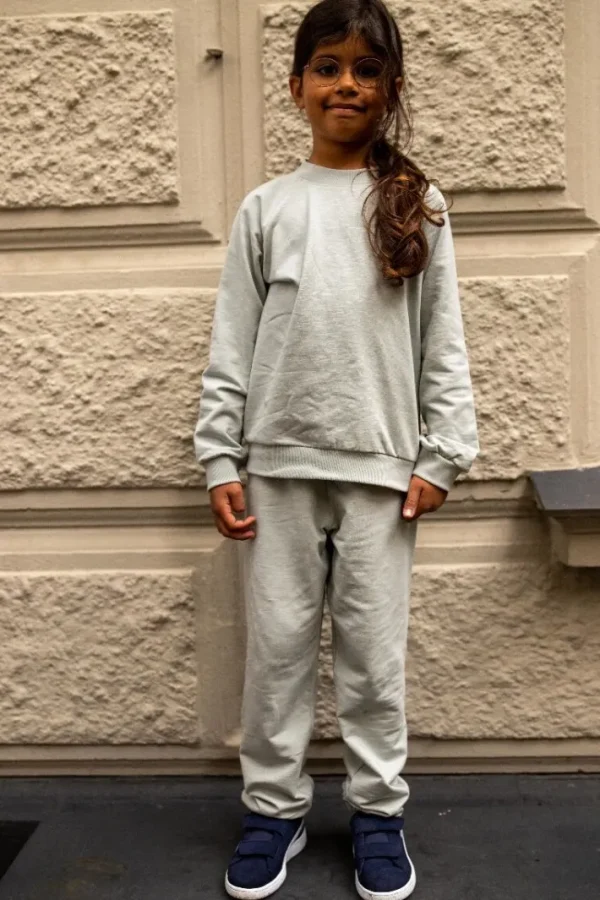 ESS - ORGANIC Danemineral Sweater Light Grey