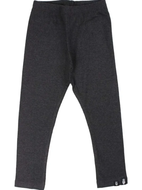 ESS - ORGANIC Danesirup Leggings Dark Hthr Grey