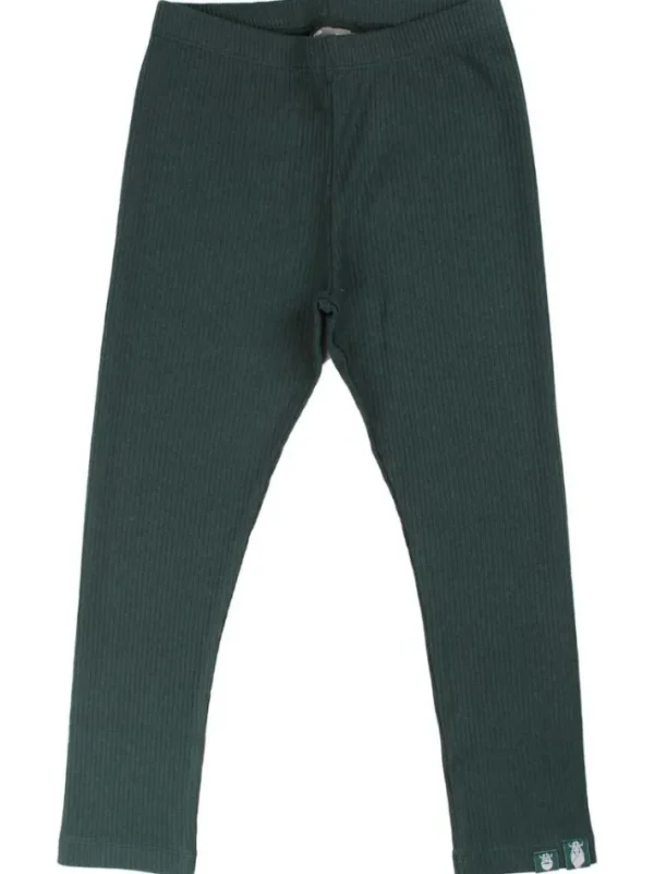 ESS - ORGANIC Danesirup Leggings Black Green