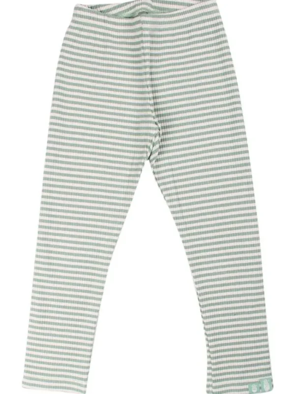 ESS - ORGANIC Danesirup Leggings Dry Sage/Chalk