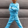 ESS - ORGANIC Danevitamin Jogging Pants Baby blue