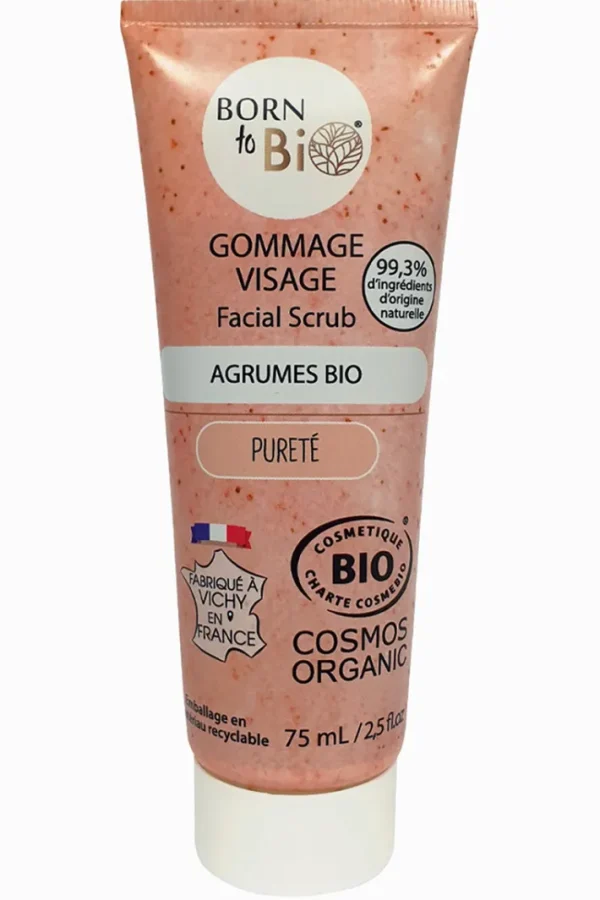 Face Scrub Citrus - Certified Organic