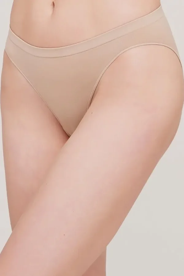 Giulia Hi-leg Briefs Natural