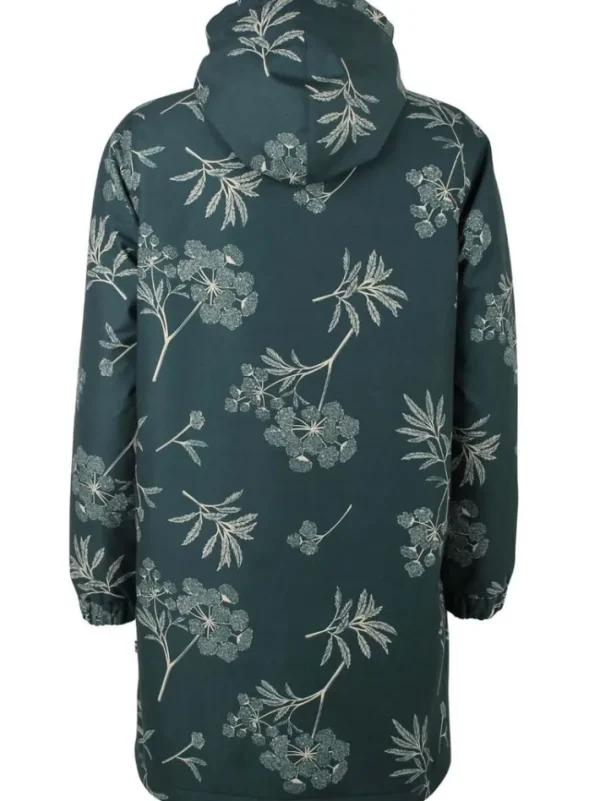 Gurli Winter Parka Black green/Light beige HEMLOCK