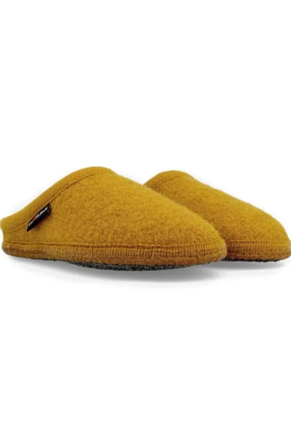 Haflinger Alaska Hjemmesko Mustard