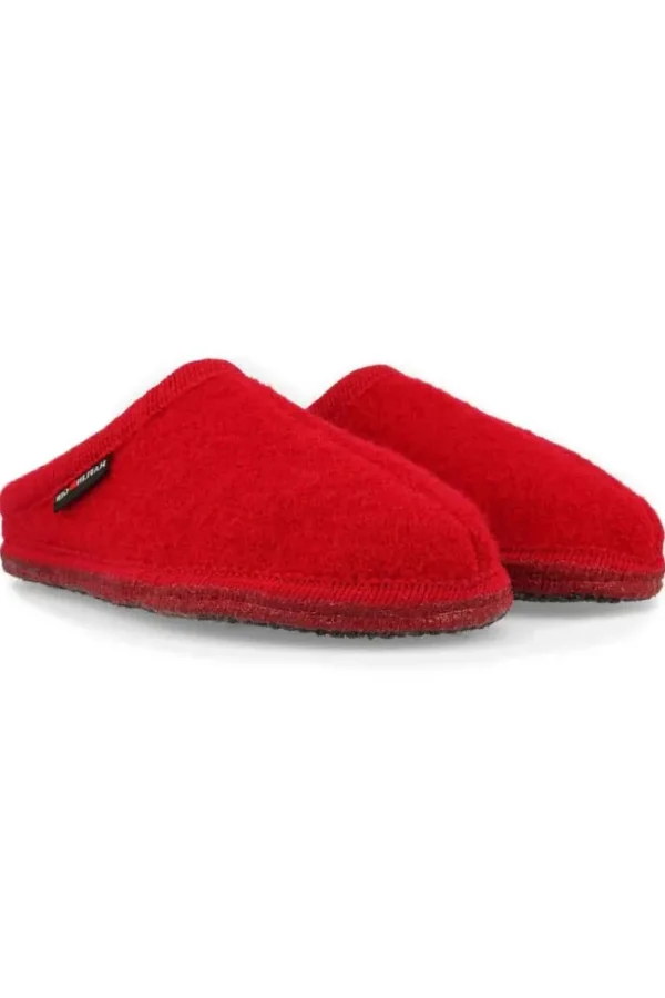 Haflinger Alaska Hjemmesko Brick Red