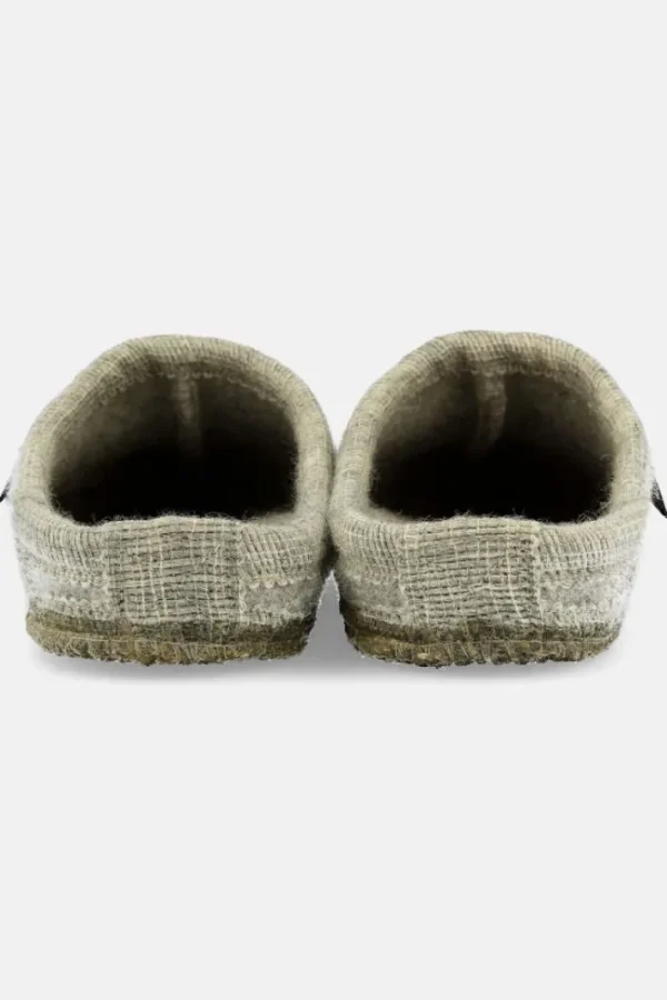 Haflinger Alaska Hjemmesko Stone Grey