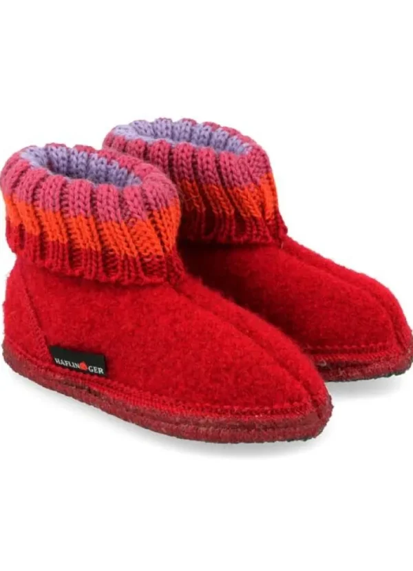 Haflinger Paul Hjemmesko Brick Red