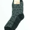 Hirsch Natur Wool Socks Black/Anthracite