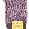 Hirsch Natur Wool Socks Brown/Pink
