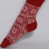 Hirsch Natur Wool Socks Red/White