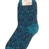 Hirsch Natur Wool Socks Turqouise/Opal