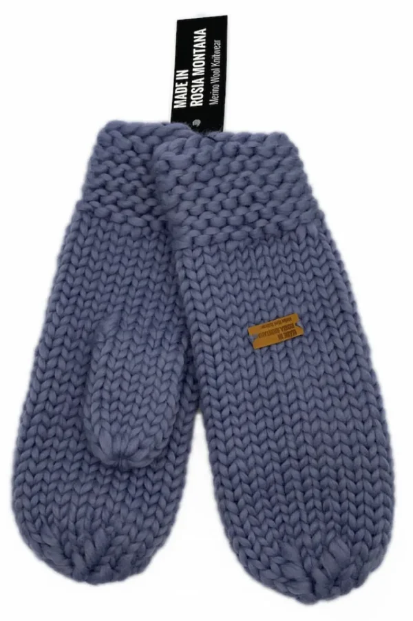 Håndstrikket Merinould Vanter Sleet