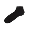 Joha Bamboo Short Socks w.terry Black