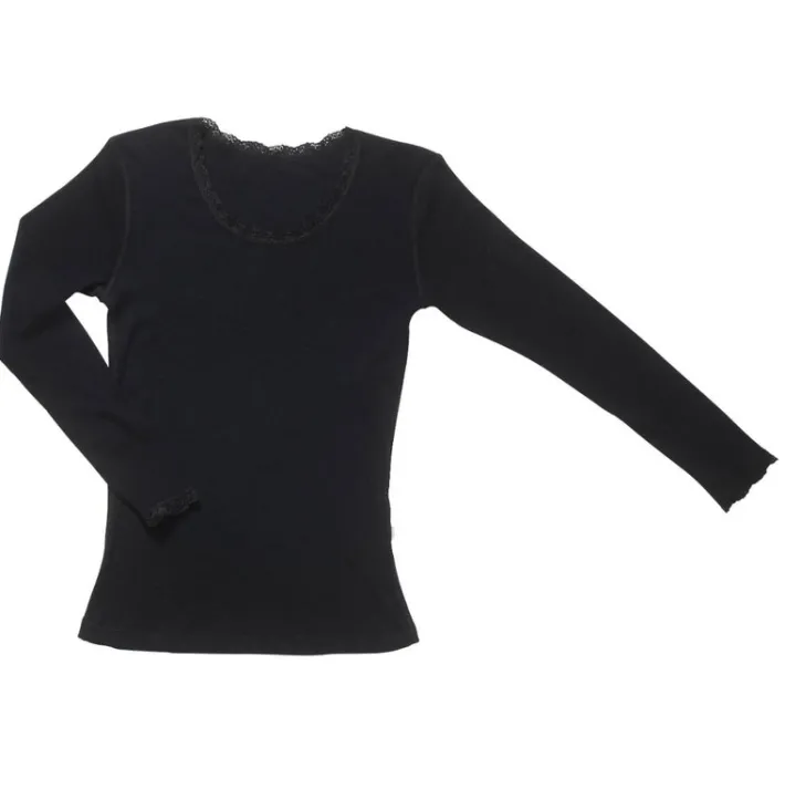 joha_blouse_cecilie_wool__0-1.webp JOHA Blouse Cecilie Wool Black