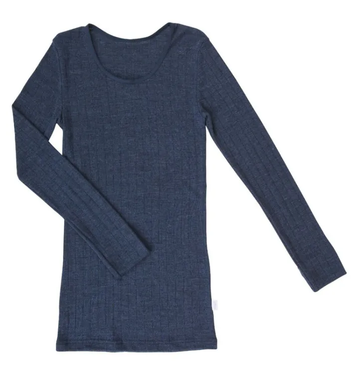 joha_blouse_emily_woolsil_0.webp JOHA Blouse Emily Wool/Silk Navy