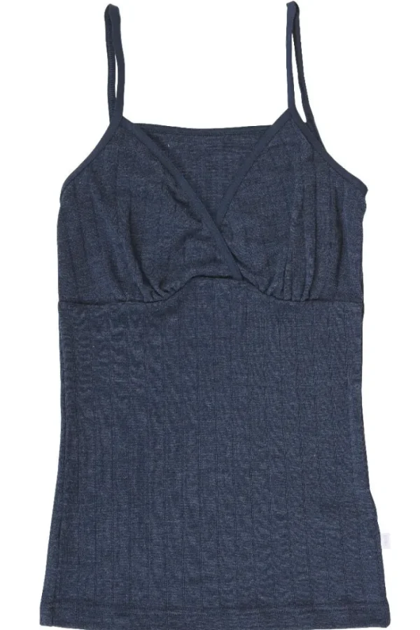 JOHA Chemise Emily Wool/Silk Navy