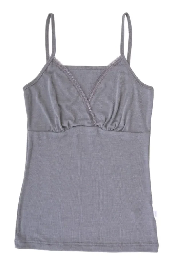 JOHA Chemise Victoria Wool/Silk Grey