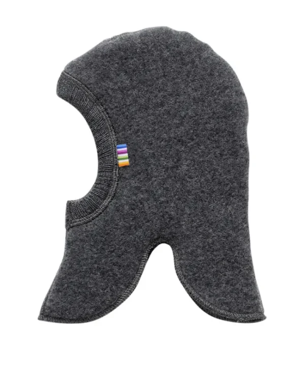 JOHA Elefanthue Uld Fleece Koks Melange