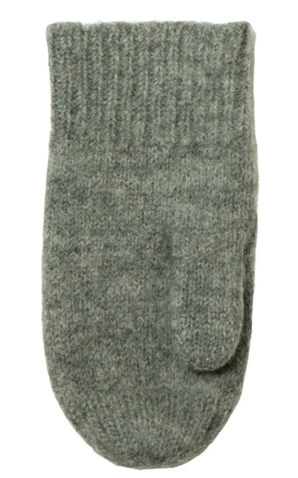 JOHA Mittens Kids Grey Melange