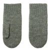JOHA Mittens Women Grey Melange
