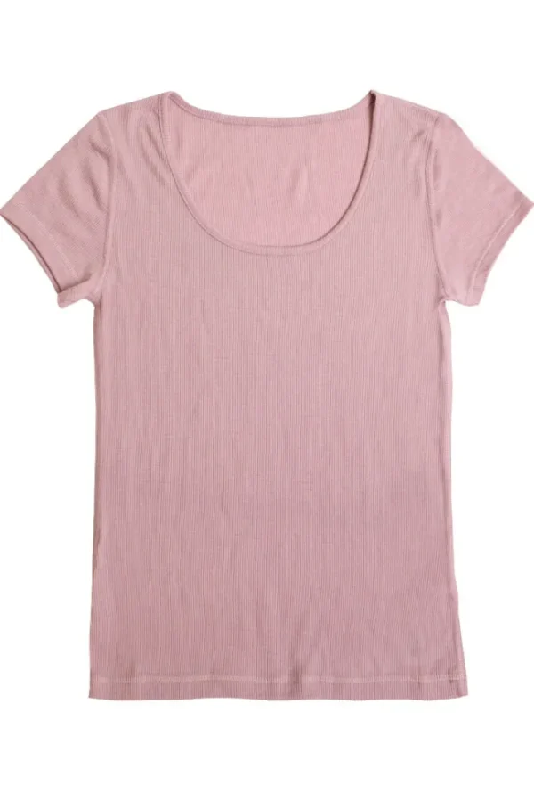 JOHA T-Shirt Emma Wool Blomme