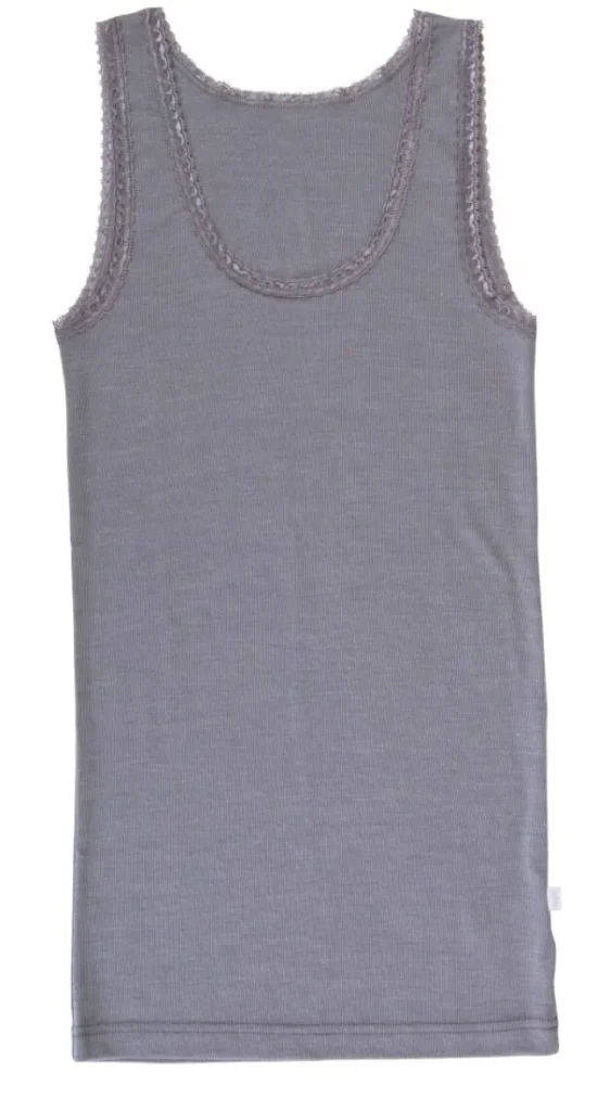 JOHA Undershirt Victoria Wool/Silk Grey