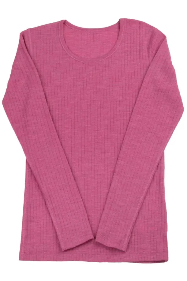 Joha Wool Blouse LS Bordeaux YD