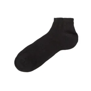 Joha Wool Short Socks Black