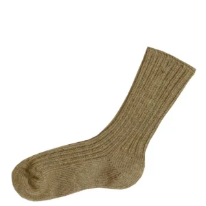 JOHA Wool Socks Sand Melange