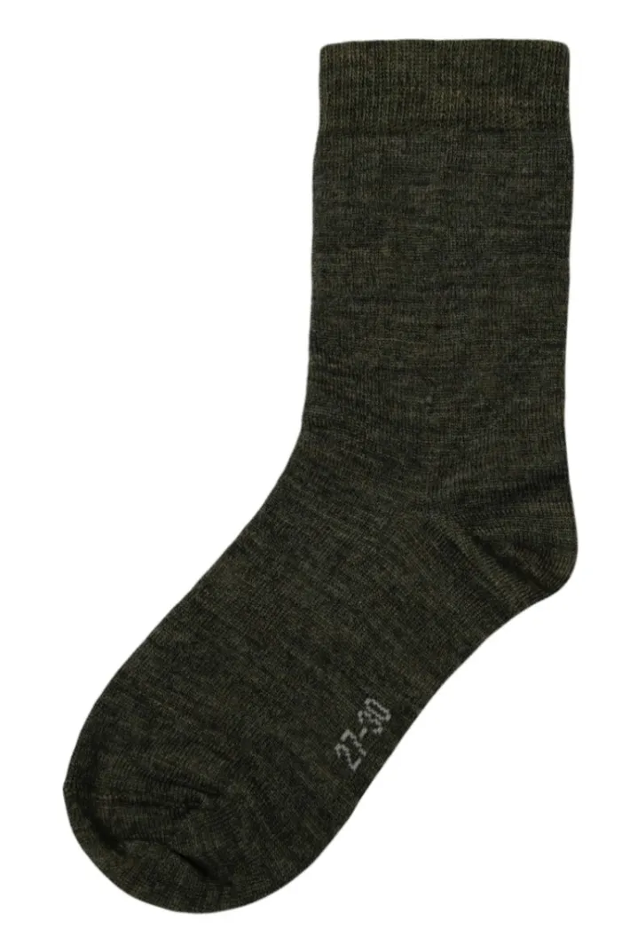 joha_wool_socks_thin_gree_0.webp JOHA Wool Socks Thin Green Melange