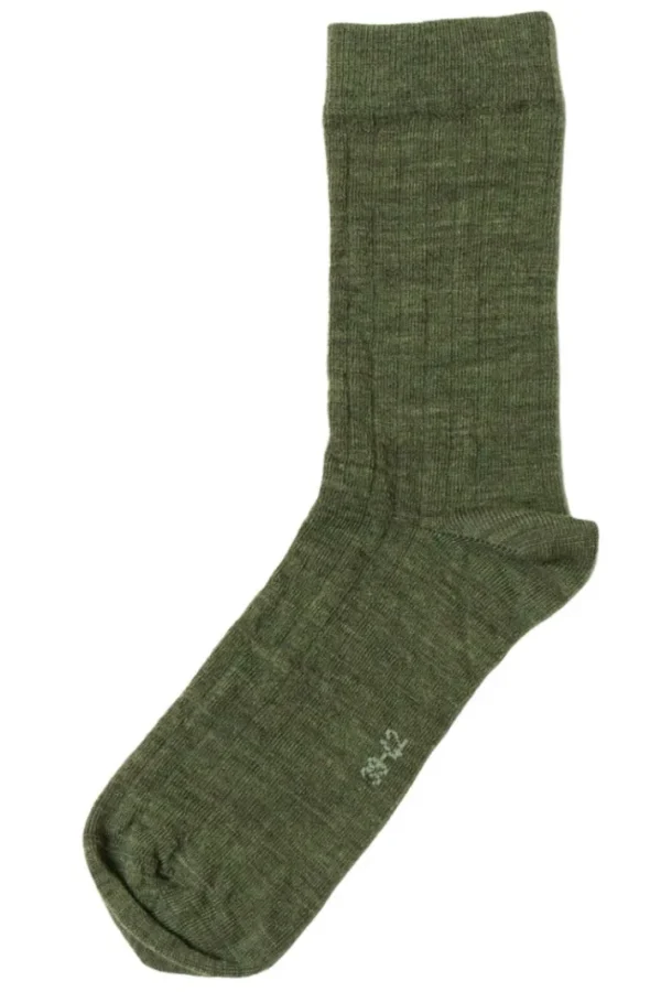 JOHA Wool Socks Thin Rib Mos