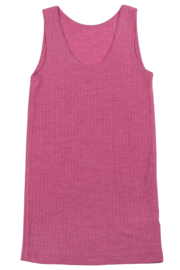 Joha Wool Undershirt Aqua Melange