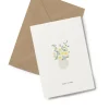Kartotek Kort-A6 Birthday Flowers