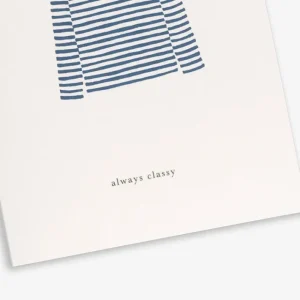 Kartotek Kort-A6 Blue Sweater-Always classy