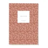 Kartotek Notebook Small Terracotta LEAVES